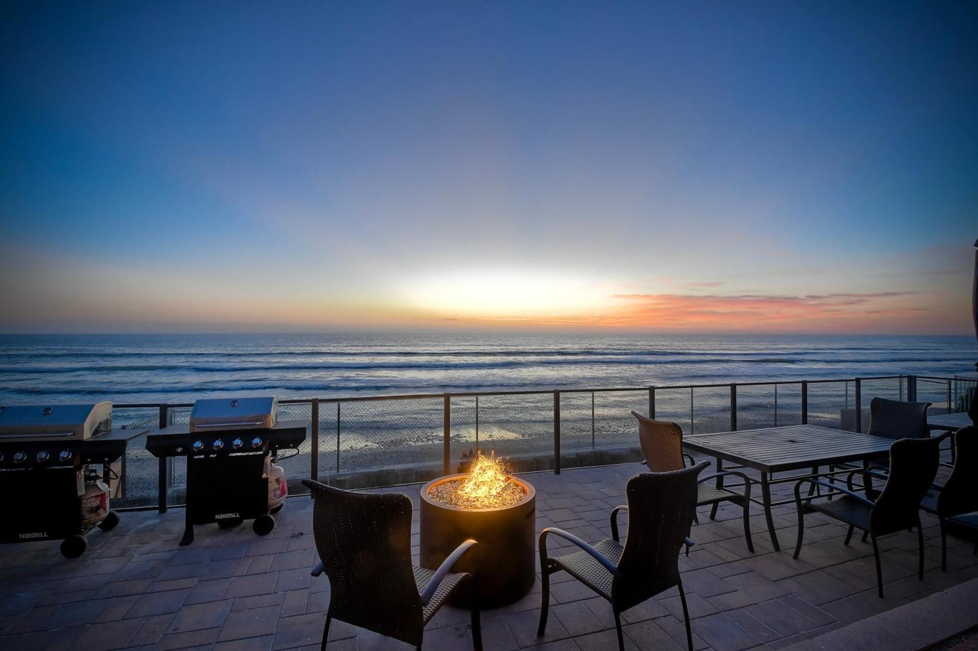 Oceanfront Getaway Ocean Views Fire Pit Bbq Beach Access Apartment Carlsbad Exterior photo