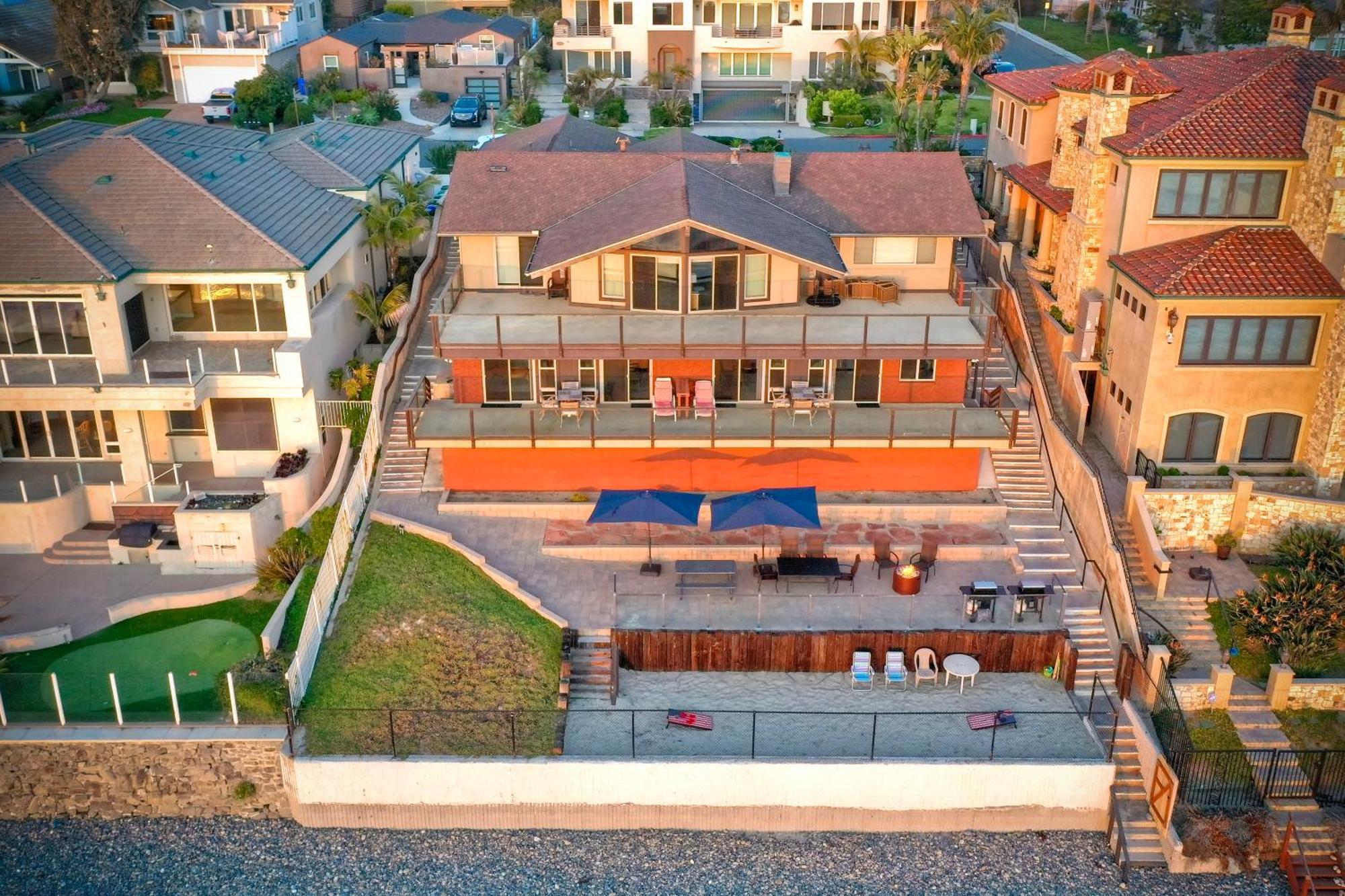 Oceanfront Getaway Ocean Views Fire Pit Bbq Beach Access Apartment Carlsbad Exterior photo